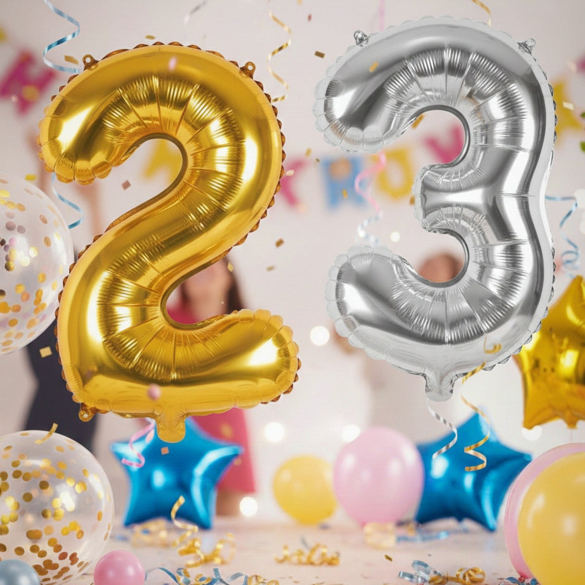 Foil Number Balloon