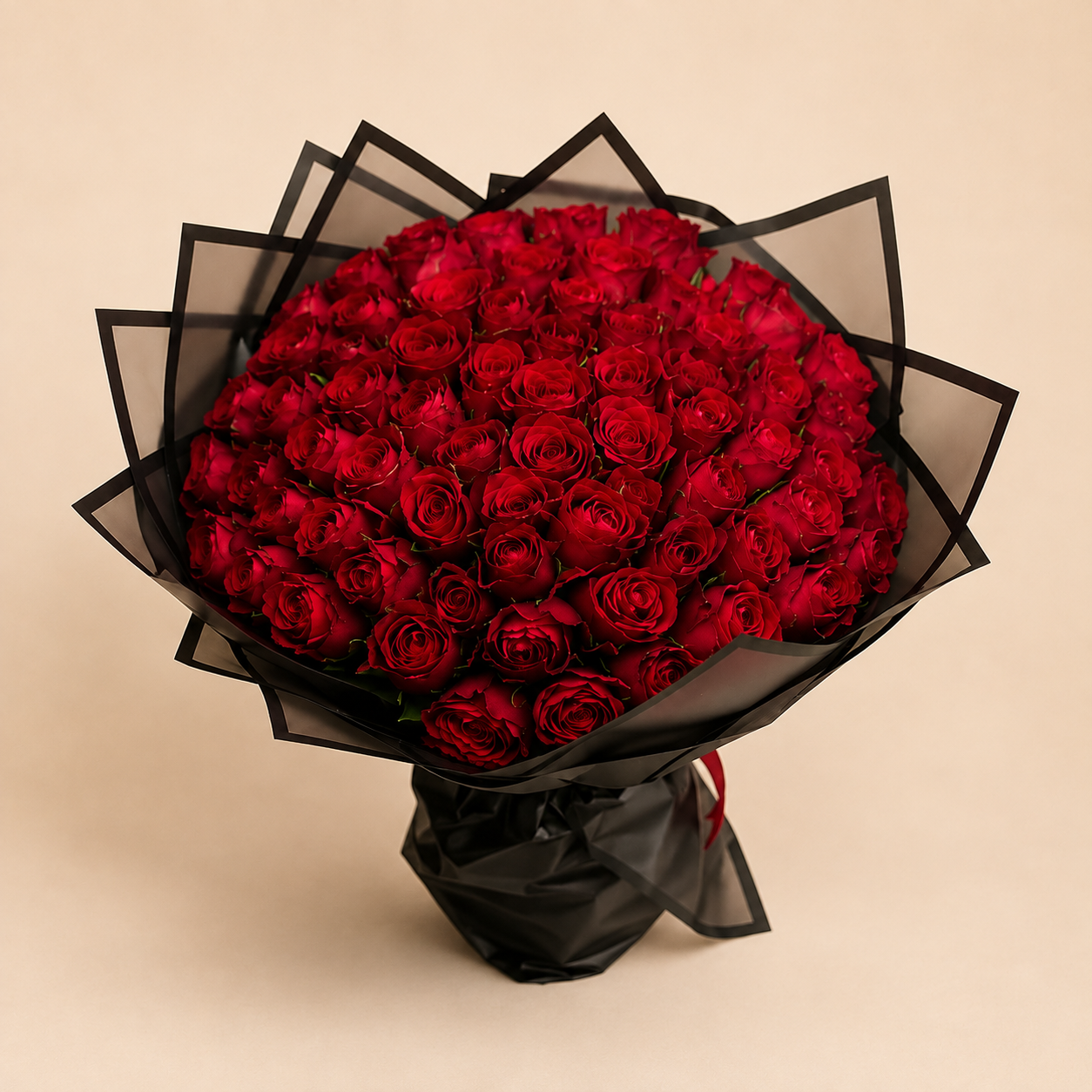 Crimson Grandeur – 60 Roses