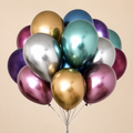 10 Chrome Hilum Balloons
