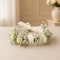 Ivory Rose Crown