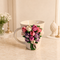 Ivory Tulip Charm mug
