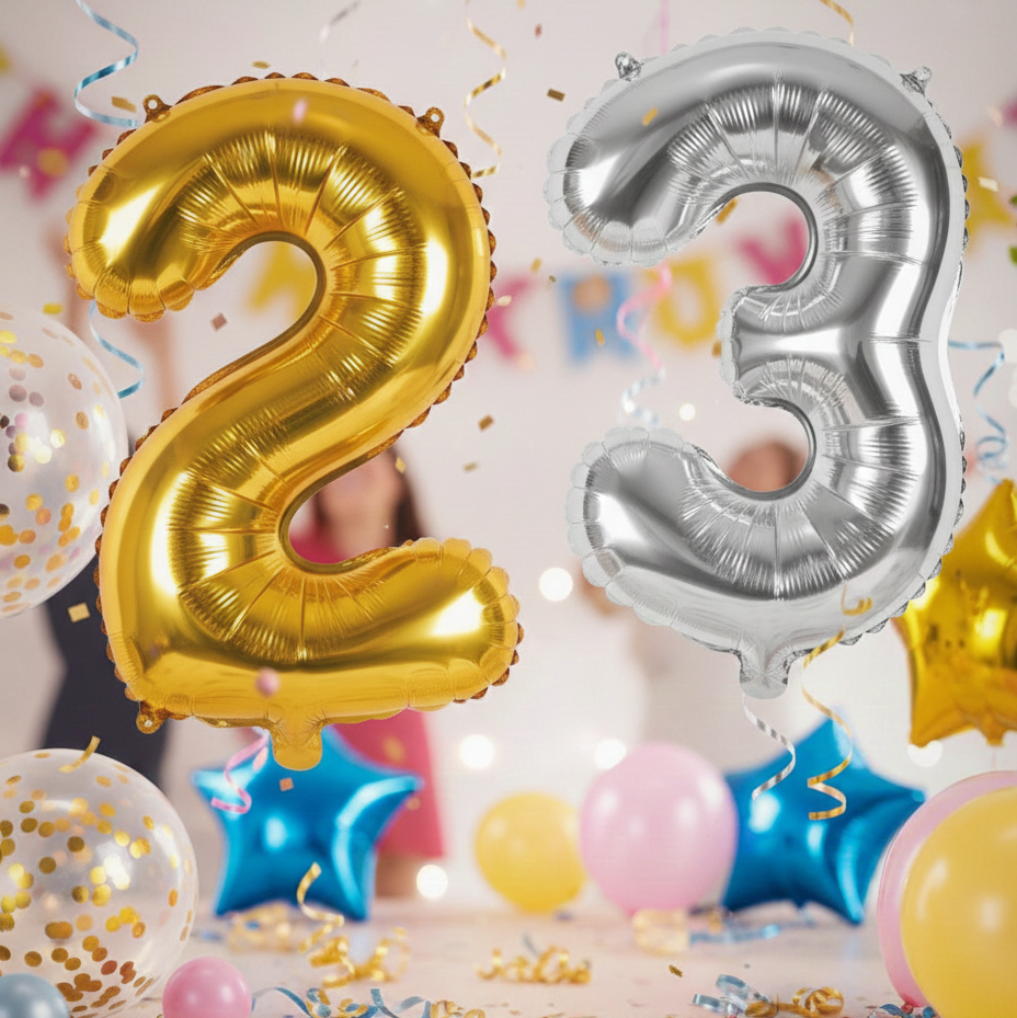 Foil Number Balloon