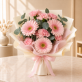 Gerbera Charm Bouquet - Velvety Flowers