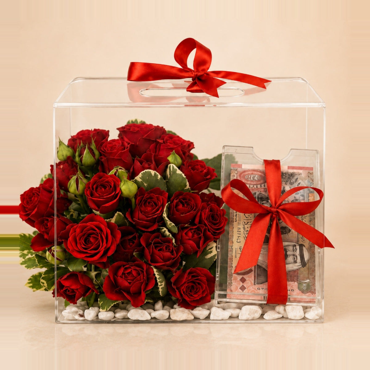 Rose Gift Box – Red